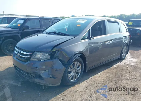 2016 Honda Odyssey Se из США, поврежденный, VIN 5FNRL5H39GB046416